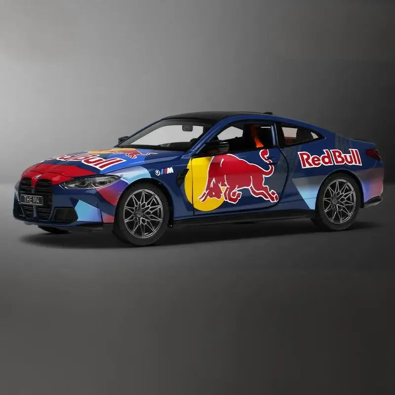 Diecast Model Car 1:24 BMW M4 G82 DTM with Sound Light for Collectors - ToylandEU