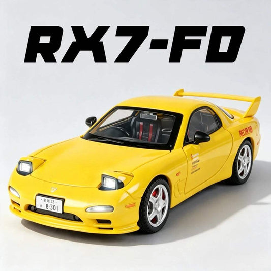 Diecast Model Car | 1:32 Scale Pull Back Sound & Light | Toylandeu™