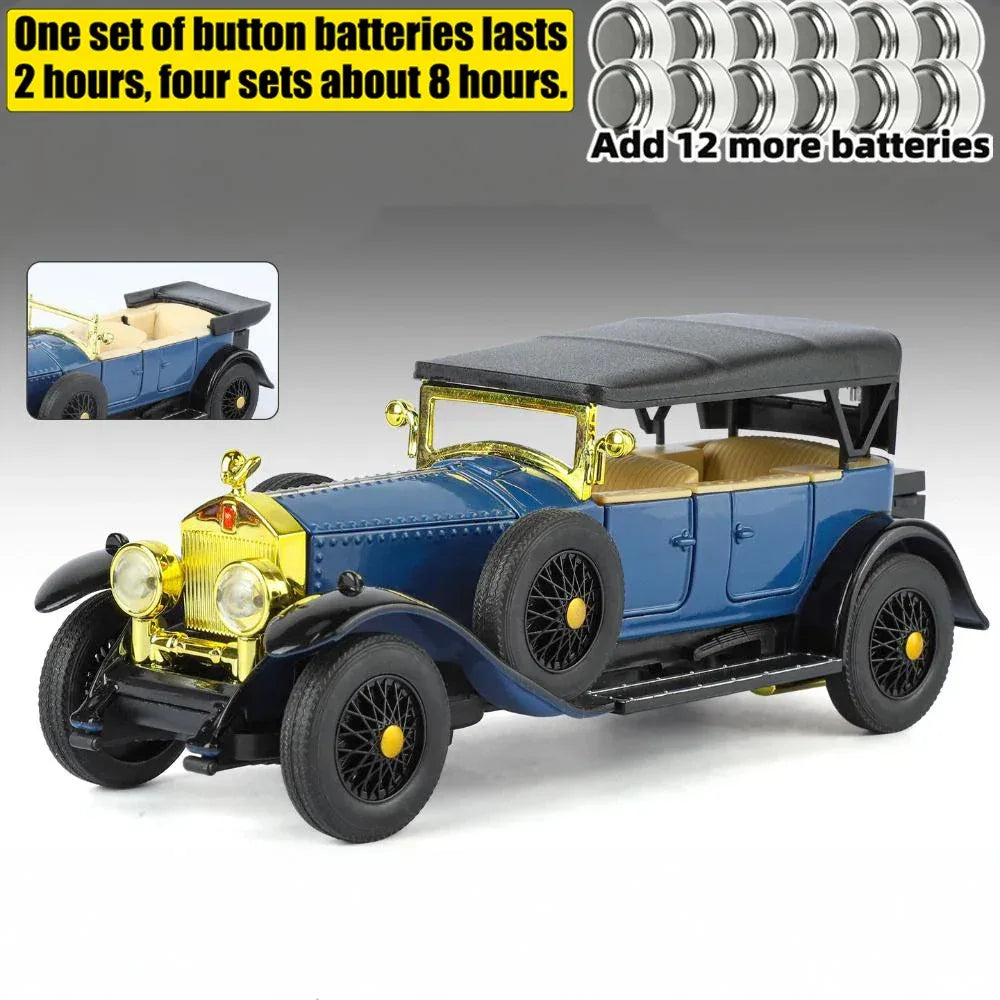 Diecast Model Car 1:32 Scale With Sound And Light For Collectors - ToylandEU