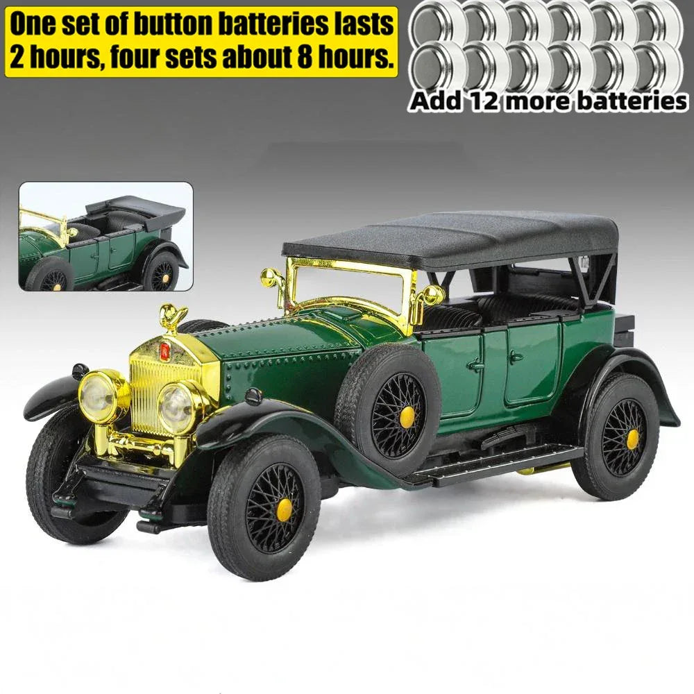 Diecast Model Car 1:32 Scale With Sound And Light For Collectors - ToylandEU