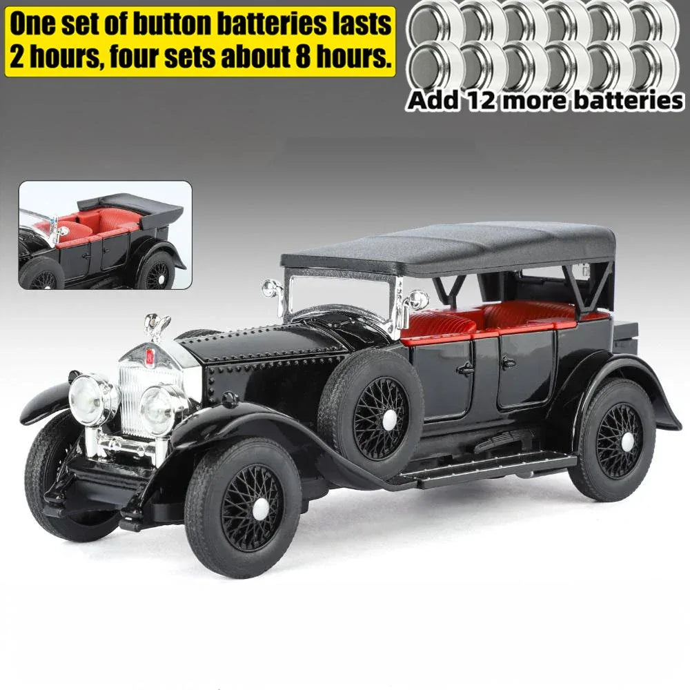 Diecast Model Car 1:32 Scale With Sound And Light For Collectors - ToylandEU