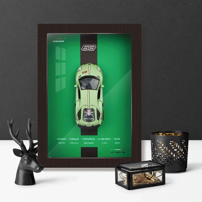 Diecast Model Car 1:32 Wall Hanging Display for Collectors - ToylandEU