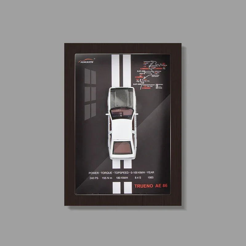 Diecast Model Car 1:32 Wall Hanging Display for Collectors - ToylandEU