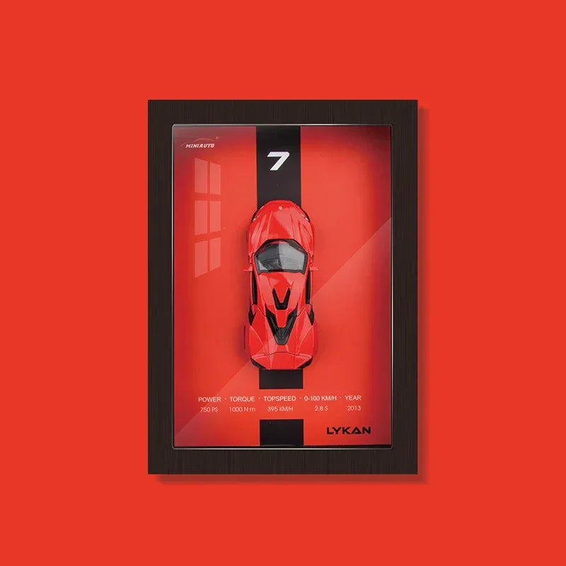 Diecast Model Car 1:32 Wall Hanging Display for Collectors - ToylandEU