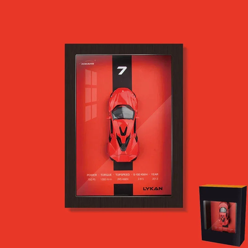 Diecast Model Car 1:32 Wall Hanging Display for Collectors - ToylandEU