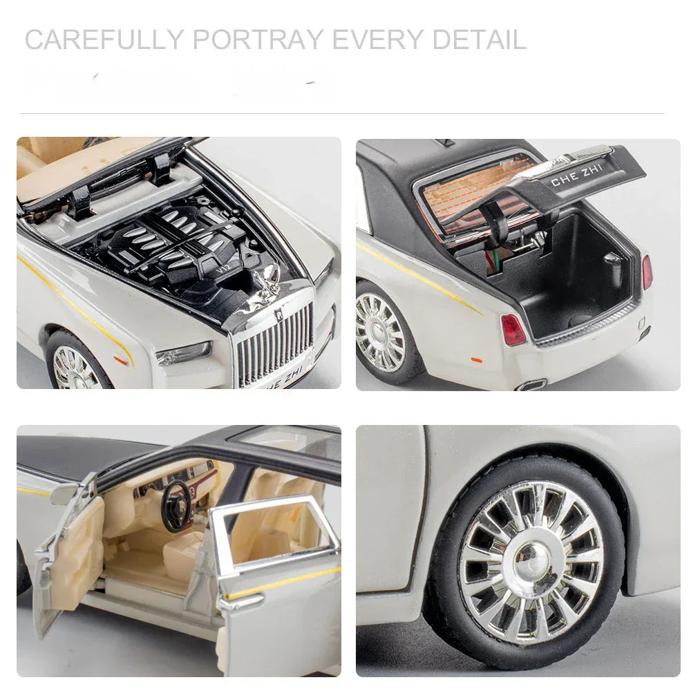 Diecast Model Car 1:32 with Sound and Light for Collectors - ToylandEU