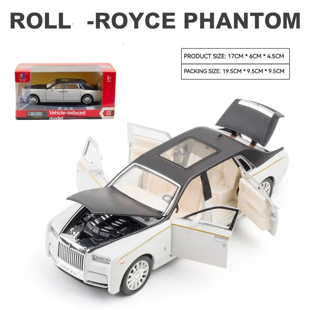 Diecast Model Car 1:32 with Sound and Light for Collectors - ToylandEU