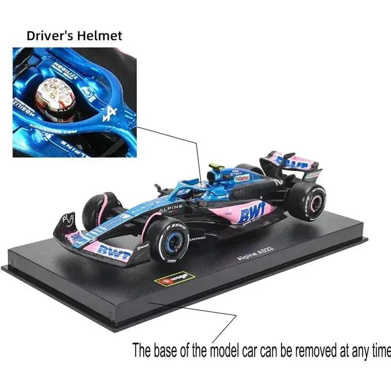  Diecast Model Car 1:43 Alpine F1 MCL60 Premium Alloy -  ToylandEU™