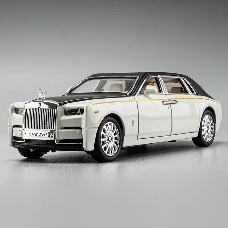 Diecast Model Car 1 to 24 Alloy Rolls Royce Phantom for Collectors - ToylandEU