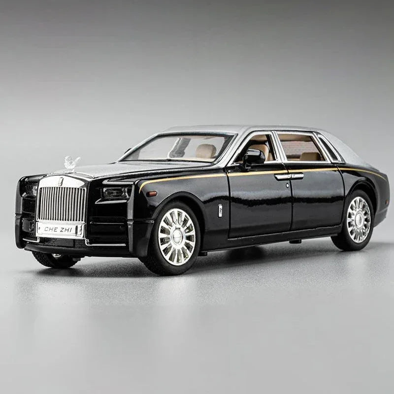 Diecast Model Car 1 to 24 Alloy Rolls Royce Phantom for Collectors - ToylandEU