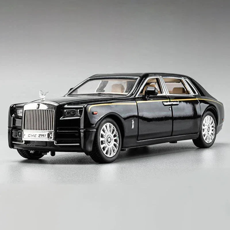 Diecast Model Car 1 to 24 Alloy Rolls Royce Phantom for Collectors - ToylandEU