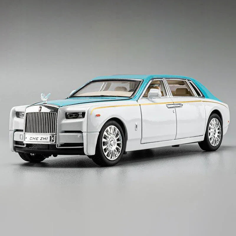 Diecast Model Car 1 to 24 Alloy Rolls Royce Phantom for Collectors - ToylandEU