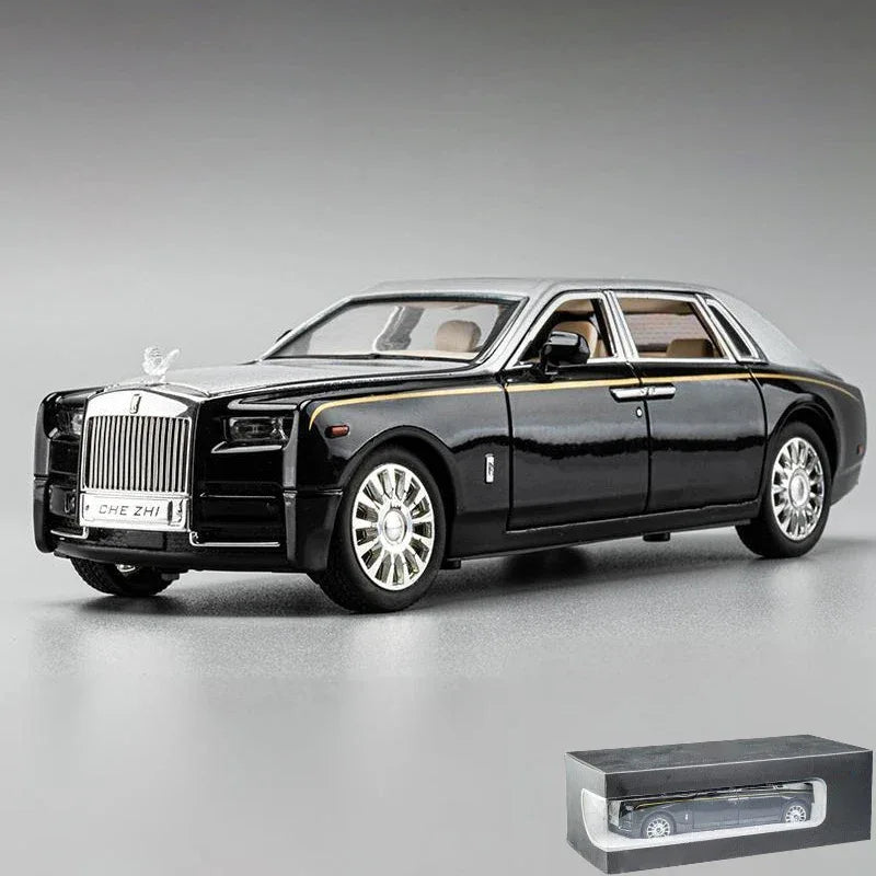 Diecast Model Car 1 to 24 Alloy Rolls Royce Phantom for Collectors - ToylandEU