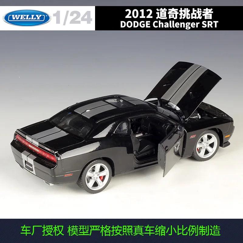  Diecast Model Car|2012 Challenger SRT 1 24|Toylandeu™ 