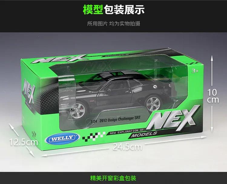  Diecast Model Car|2012 Challenger SRT 1 24|Toylandeu™ 