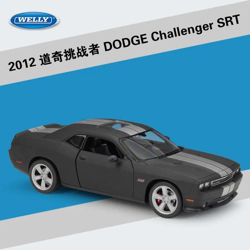  Diecast Model Car|2012 Challenger SRT 1 24|Toylandeu™ 