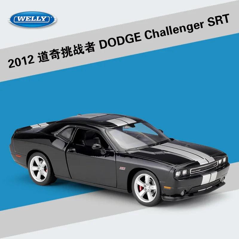  Diecast Model Car|2012 Challenger SRT 1 24|Toylandeu™ 