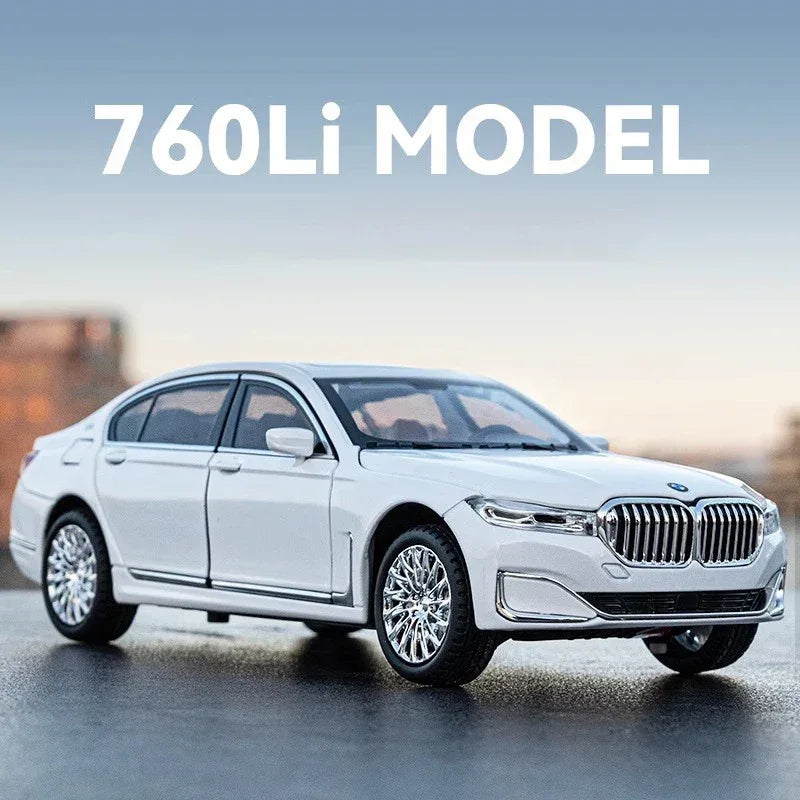 Diecast Model Car BMW 760Li Alloy Construction For Collectors - ToylandEU