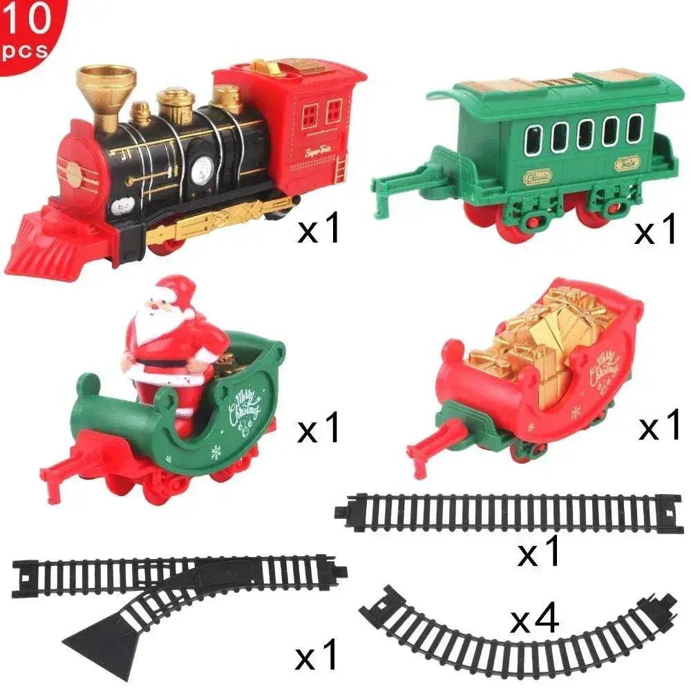  Battery Free Christmas Diecast Train Toy With Music -  ToylandEU™