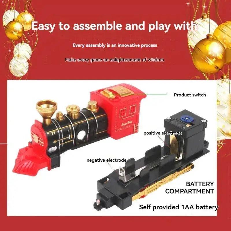  Battery Free Christmas Diecast Train Toy With Music -  ToylandEU™