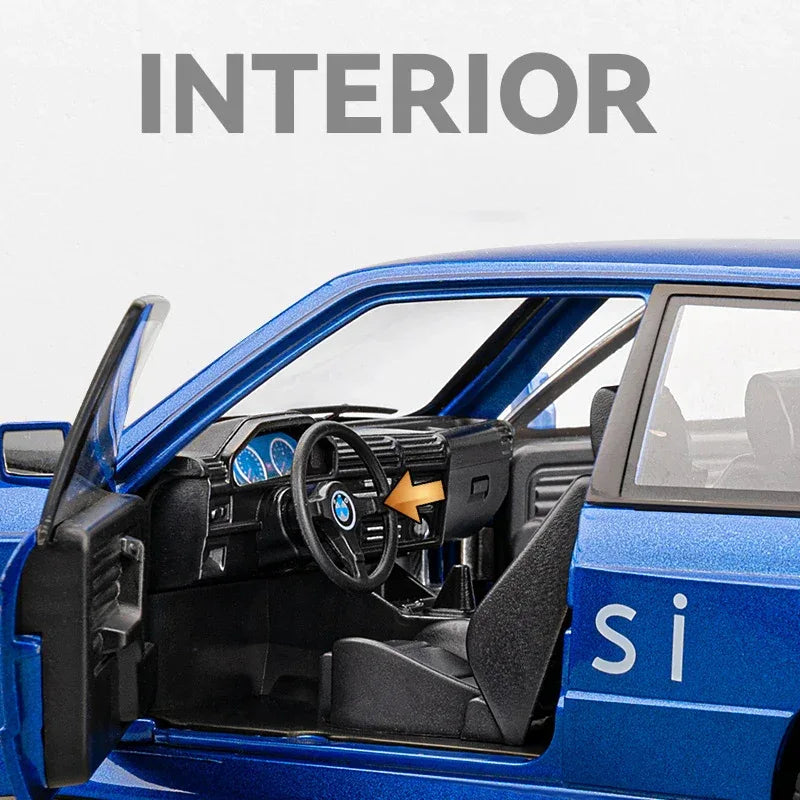 Diecast Model Car Coca Cola BMW M3 Sound And Light For Boys - ToylandEU