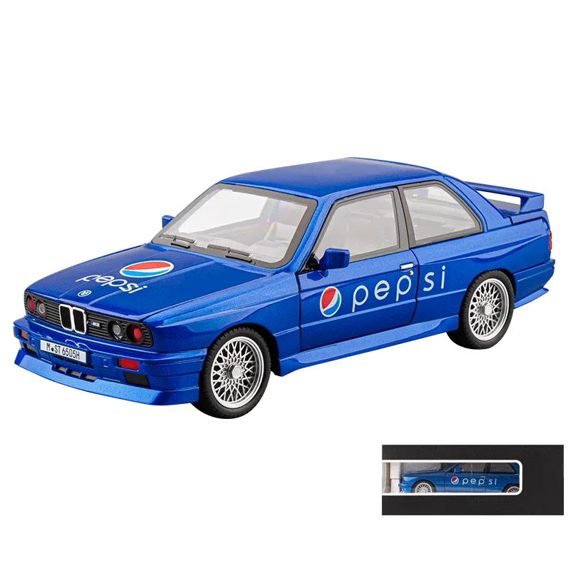 Diecast Model Car Coca Cola BMW M3 Sound And Light For Boys - ToylandEU