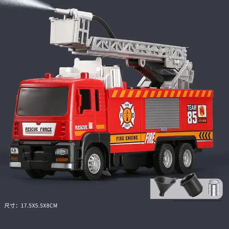  Diecast Fire Truck Toy With Lights And Water Spray -  ToylandEU™