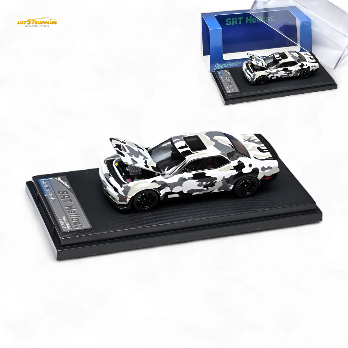 Diecast Model Car | Dodge Challenger SRT Hellcat | Toylandeu™