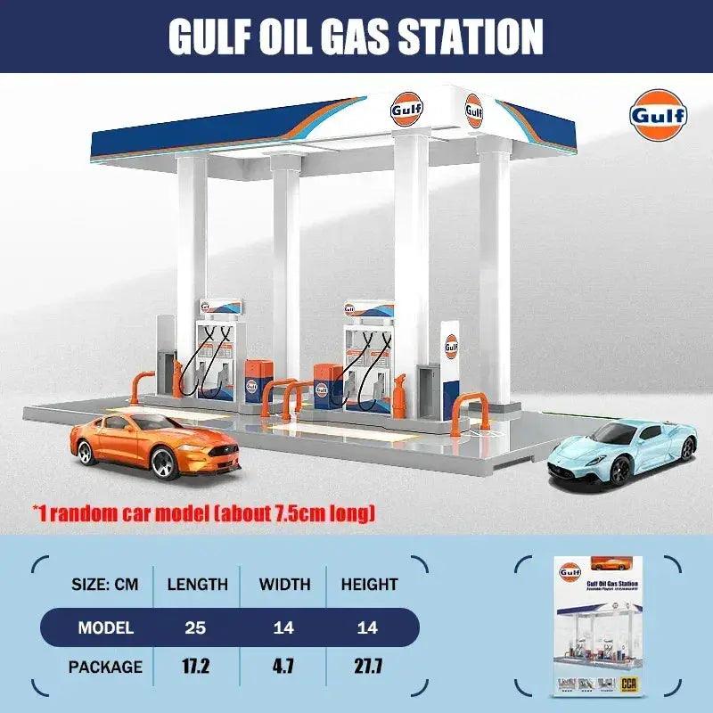  Diecast Model Car Gas Station Theme Kit -   -  ToylandEU™