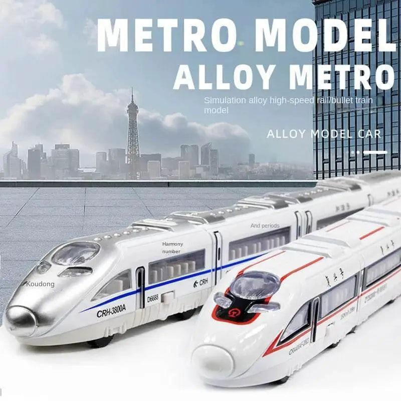  High-Speed Pull Back Metro Train Model - Fun Diecast Toy for Kids -  ToylandEU™