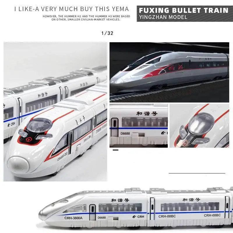  High-Speed Pull Back Metro Train Model - Fun Diecast Toy for Kids -  ToylandEU™