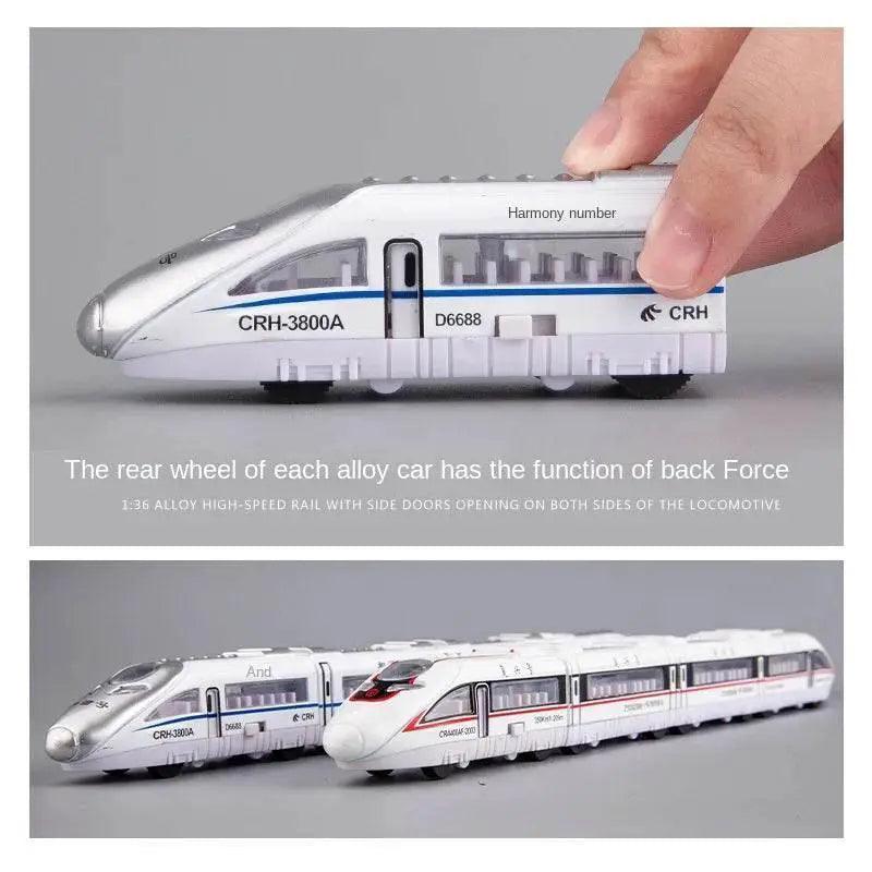  High-Speed Pull Back Metro Train Model - Fun Diecast Toy for Kids -  ToylandEU™