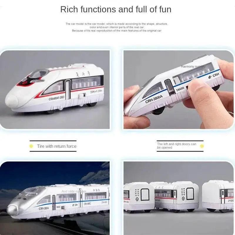  High-Speed Pull Back Metro Train Model - Fun Diecast Toy for Kids -  ToylandEU™