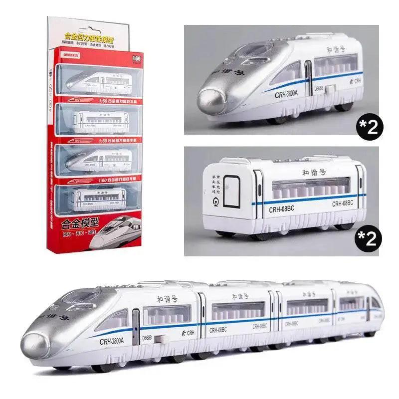  High-Speed Pull Back Metro Train Model - Fun Diecast Toy for Kids -  ToylandEU™