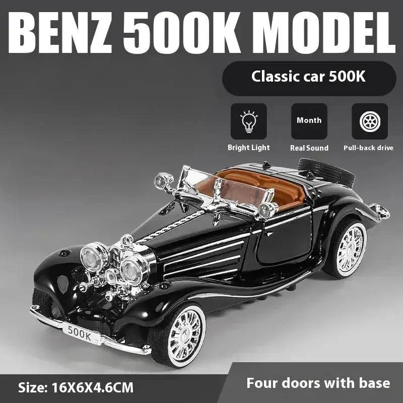    Diecast Model Car Mercedes 500K Gift |   -  ToylandEU™