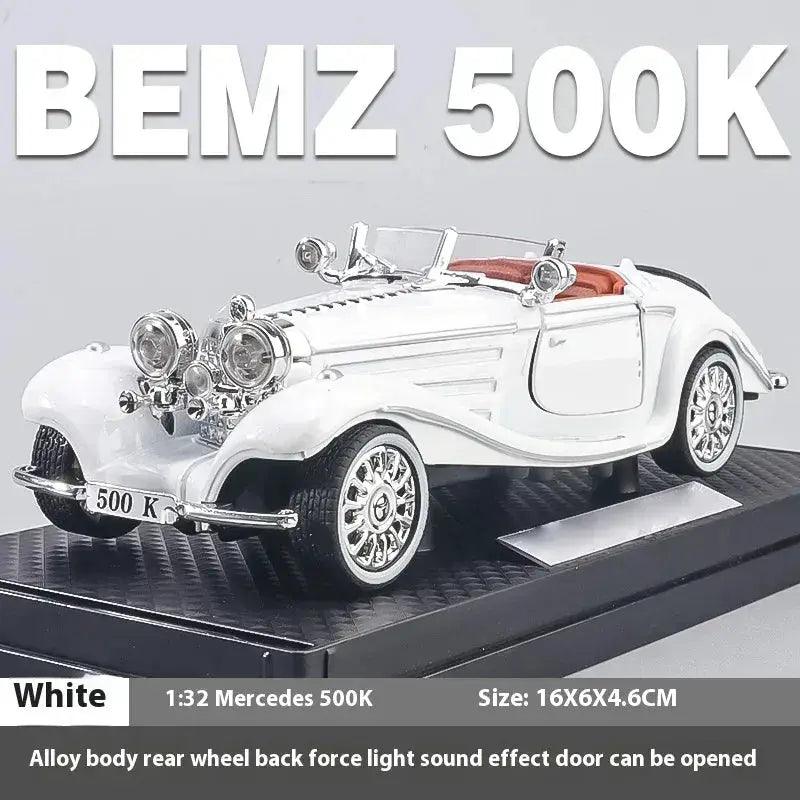    Diecast Model Car Mercedes 500K Gift |   -  ToylandEU™