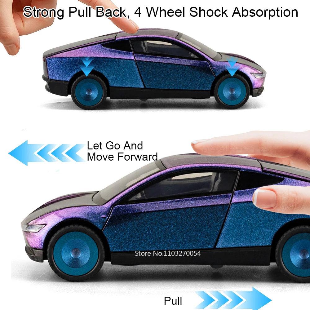 Diecast Model Car | Opening Doors & Lights | Toylandeu™