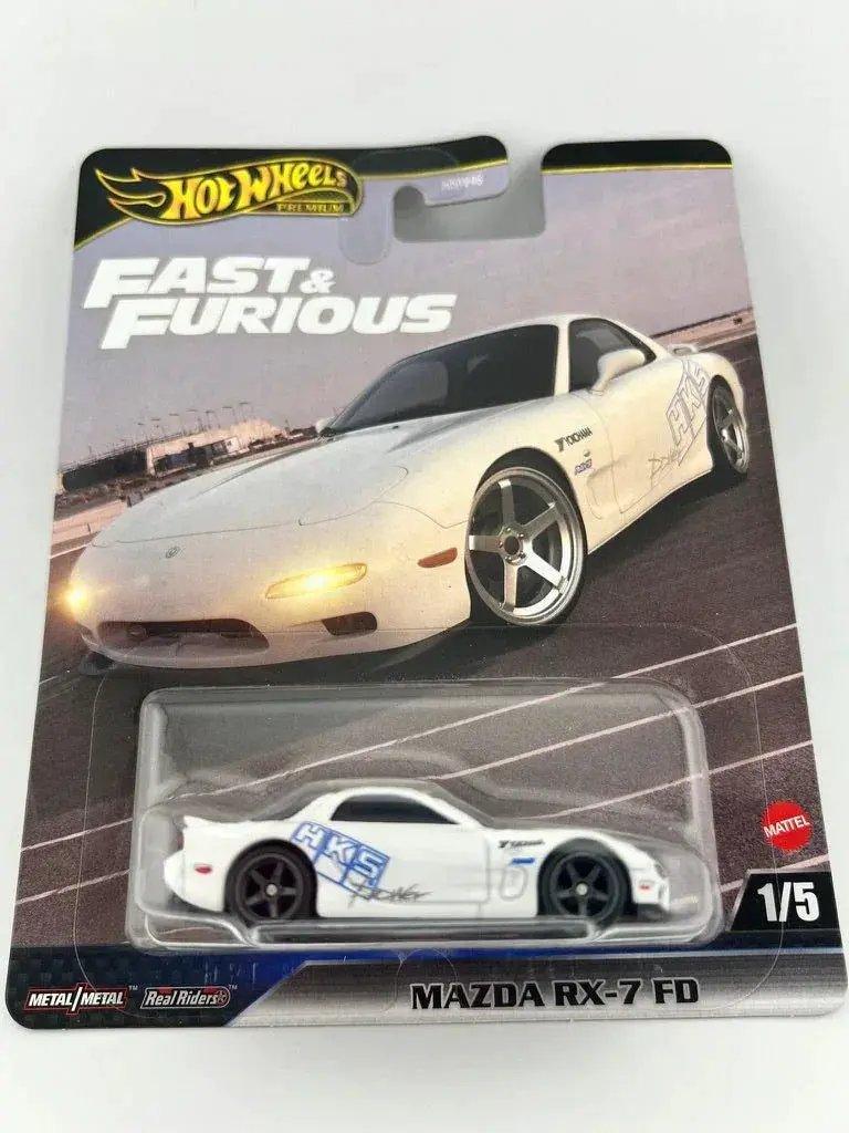  Hot Wheels Fast Furious Five Car Set With Film Liveries -  ToylandEU™