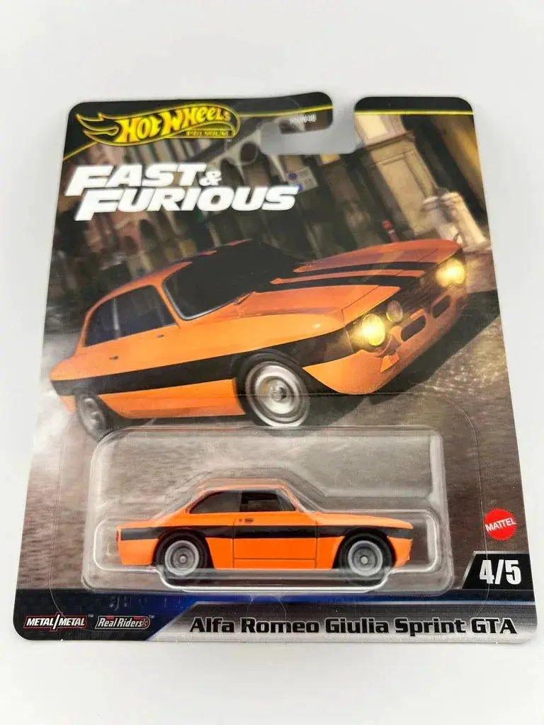  Hot Wheels Fast Furious Five Car Set With Film Liveries -  ToylandEU™