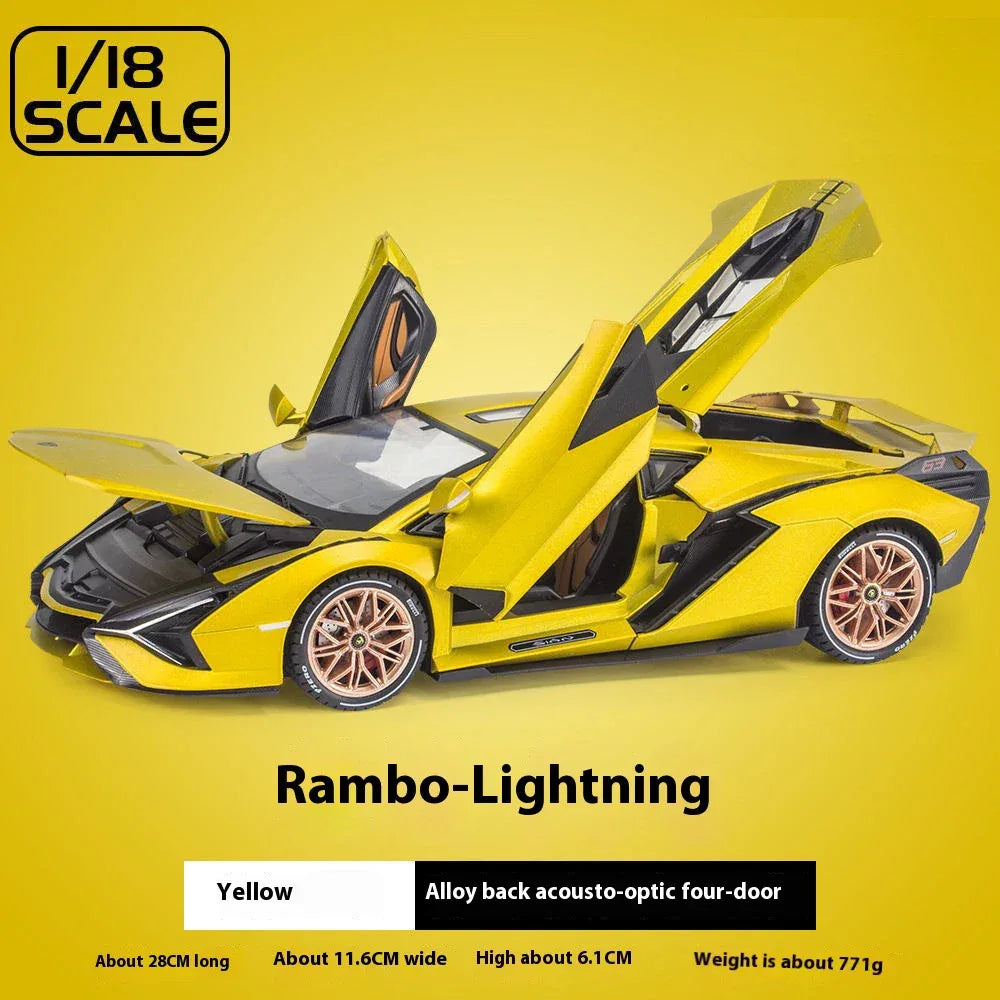 Diecast Model One Eighteen Sian FKP37 With Sound and Light for Collector - ToylandEU