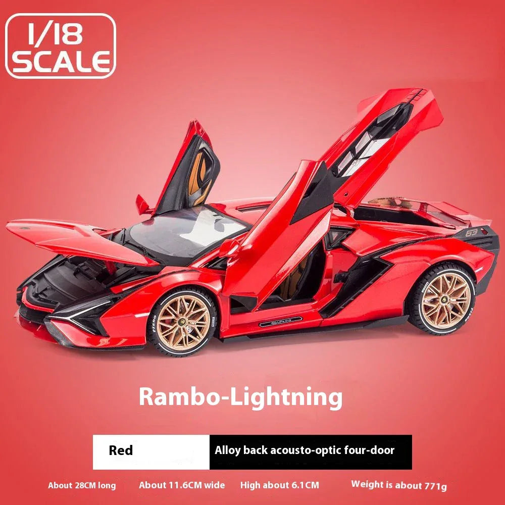 Diecast Model One Eighteen Sian FKP37 With Sound and Light for Collector - ToylandEU