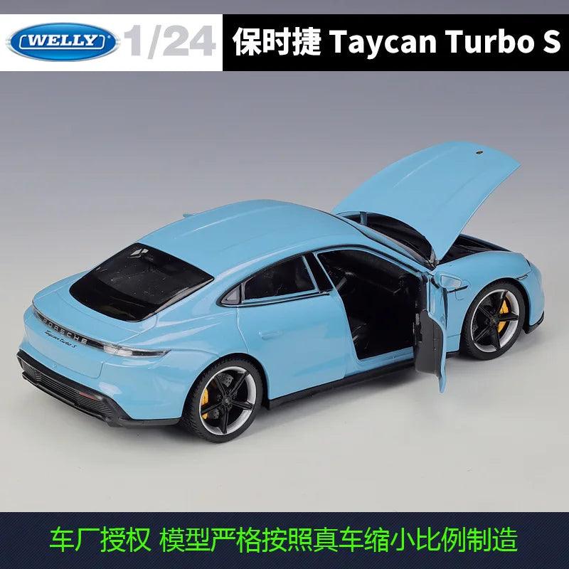  Diecast Model | Porsche Taycan Turbo S | Toylandeu™ 