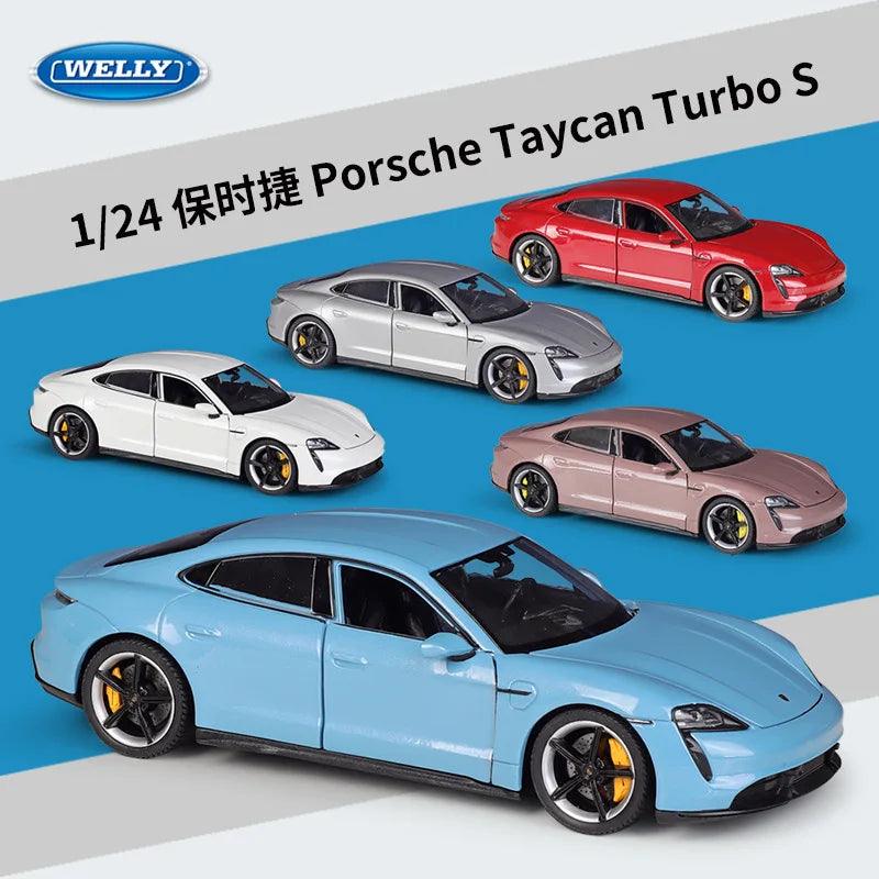  Diecast Model | Porsche Taycan Turbo S | Toylandeu™ 