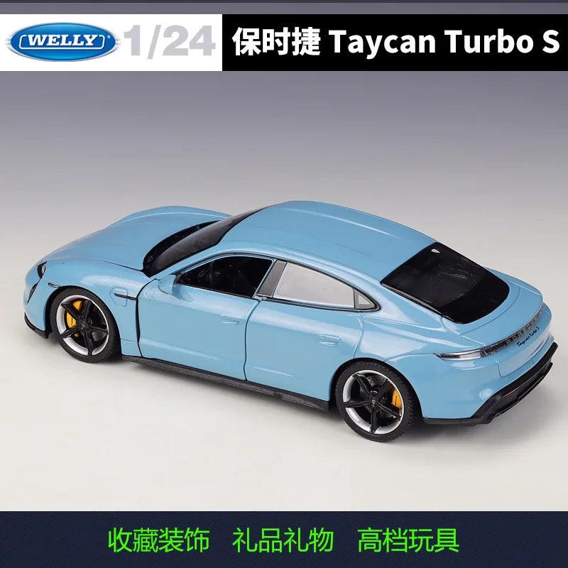 Diecast Model | Porsche Taycan Turbo S | Toylandeu™ 