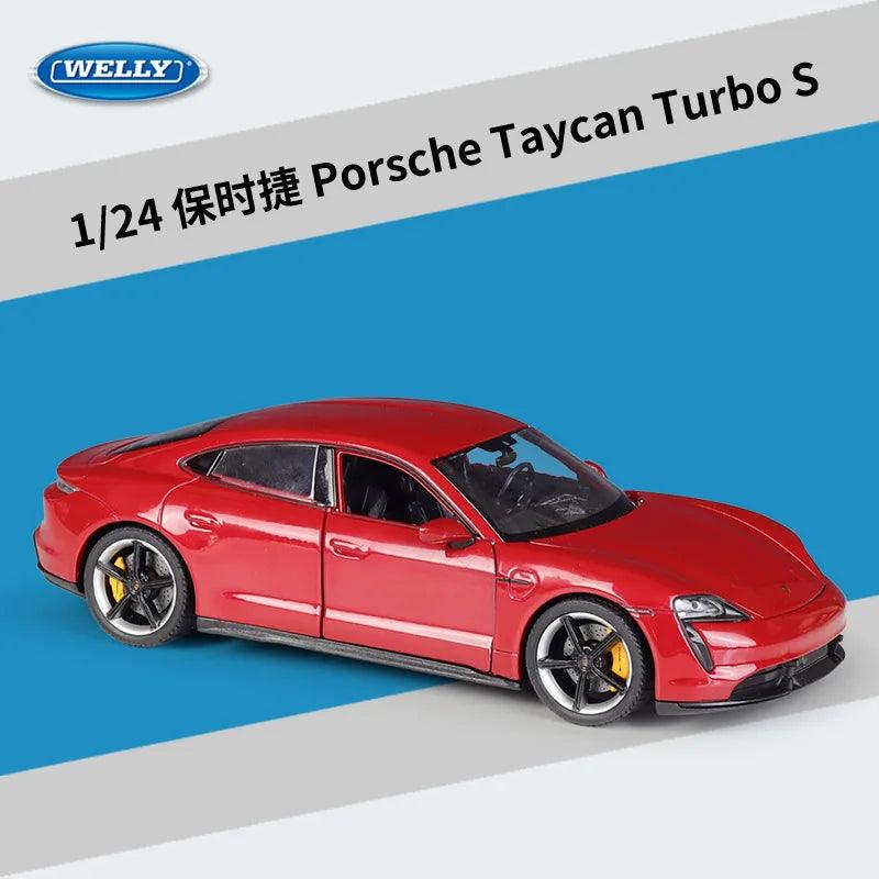  Diecast Model | Porsche Taycan Turbo S | Toylandeu™ 