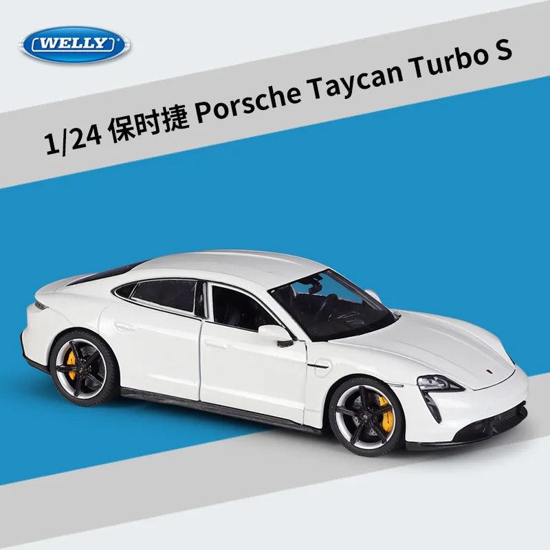  Diecast Model | Porsche Taycan Turbo S | Toylandeu™ 