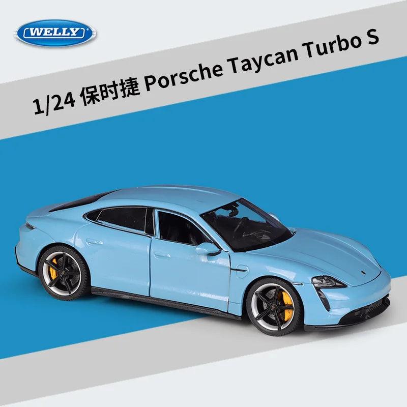  Diecast Model | Porsche Taycan Turbo S | Toylandeu™ 