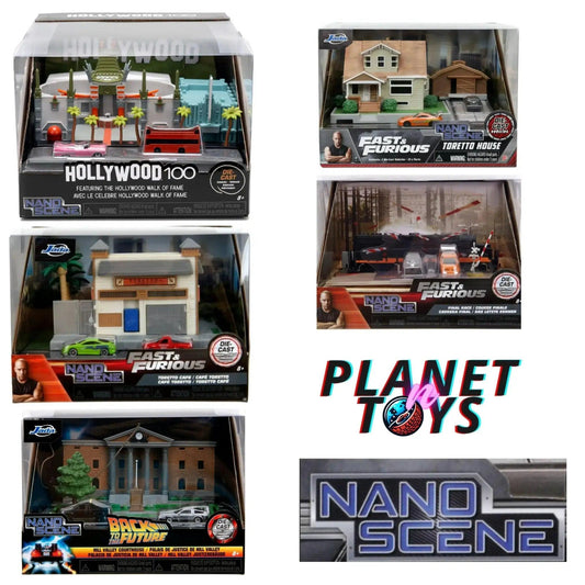  Set Nano Scene Jada Toys(Assorted) (1:87 scale ) -  ToylandEU™