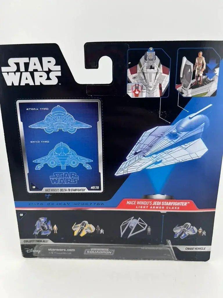  Star Wars Mace Windu Jedi Starfighter Chase Edition -  ToylandEU™