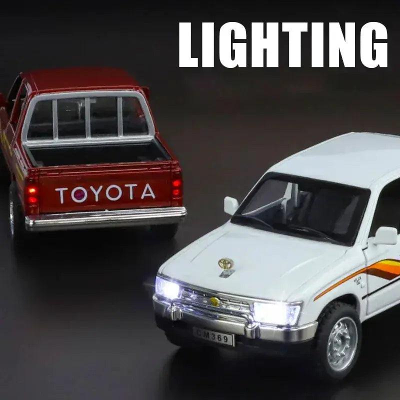  Toyota Hilux Off Road Diecast Model With Realistic Sound -  ToylandEU™